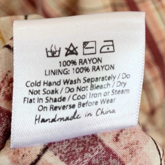 Auguste the Label Sloane Tiered Maxi Dress XS Red NWT - Picture 9 of 10